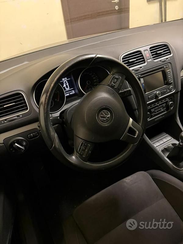 Usata VW Golf VII Highline 105 CV (77 kW) 2012 Nero Berlina