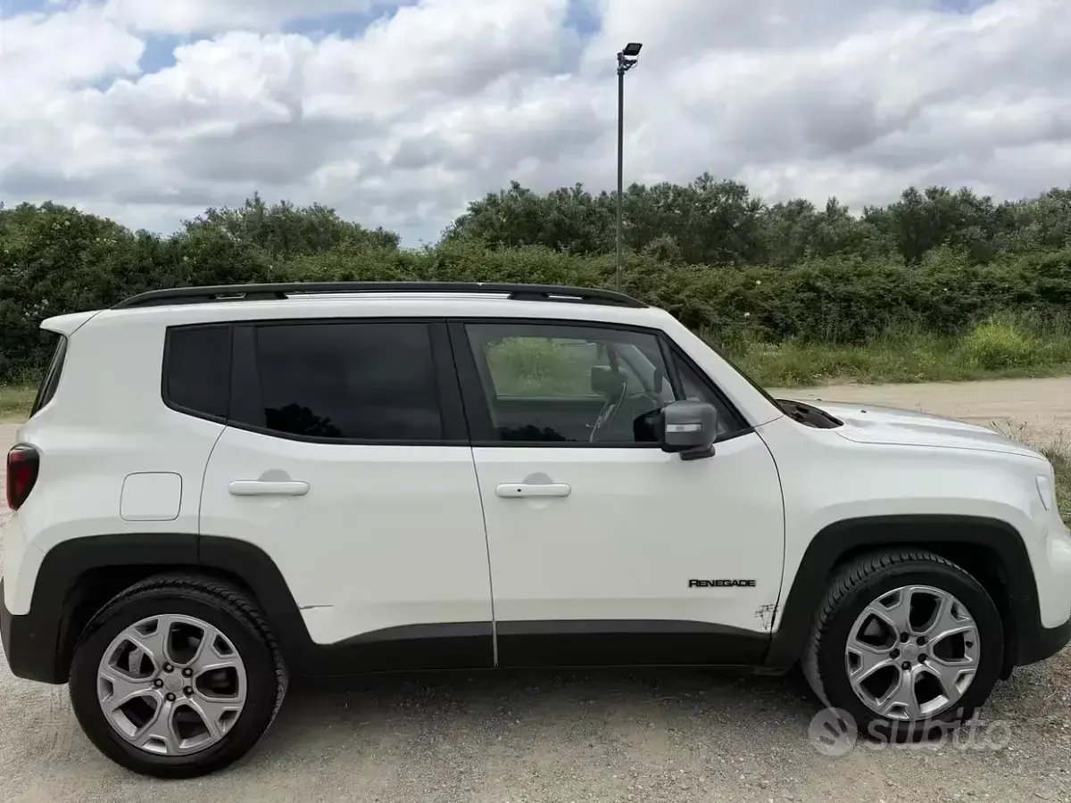 Usata Jeep Renegade Limited 120 CV (88 kW) 2018 Bianco SUV