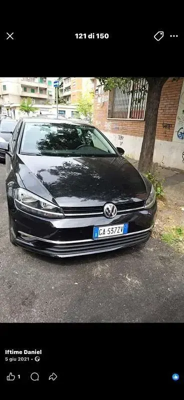 Usata VW Golf VII Business 150 CV (110 kW) 2020 Nero Berlina
