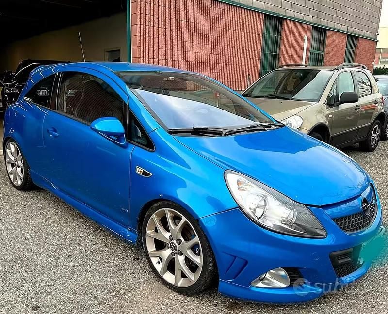Usata Opel Corsa OPC 192 CV (141 kW) 2008 Blu Utilitaria