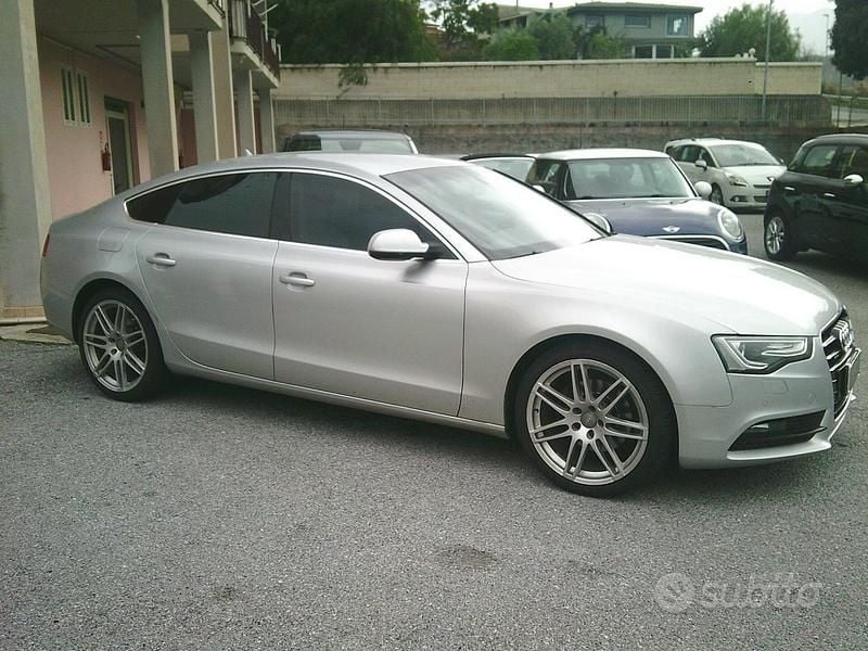 Usata Audi A5 177 CV (130 kW) 2013 Grigio Coupé