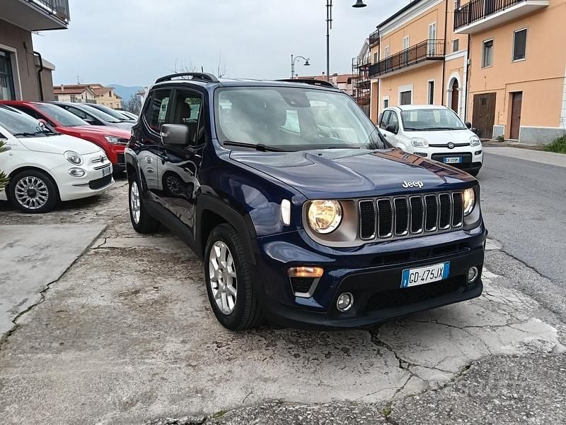Usata Jeep Renegade Limited 130 CV (95 kW) 2020 Blu SUV