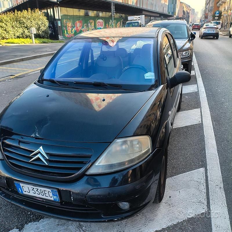 Usata Citroën C3 2003 Nero Utilitaria