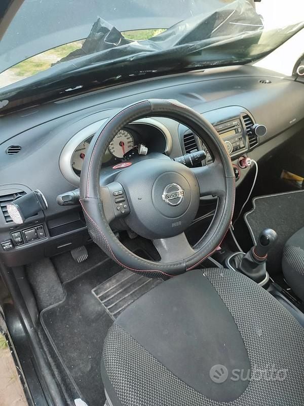 Gebraucht Nissan Micra 78 PS (57 kW) 2008 Schwarz Limousine