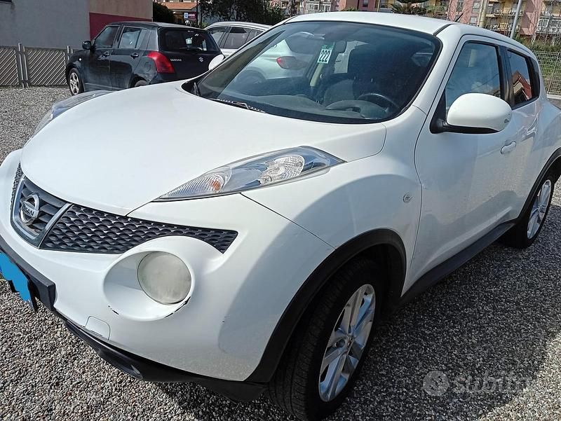 Usata Nissan Juke Acenta 110 CV (80 kW) 2011 Bianco SUV