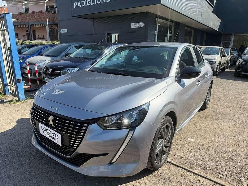 Usata Peugeot 208 Allure 75 CV (55 kW) 2022 Argento Utilitaria