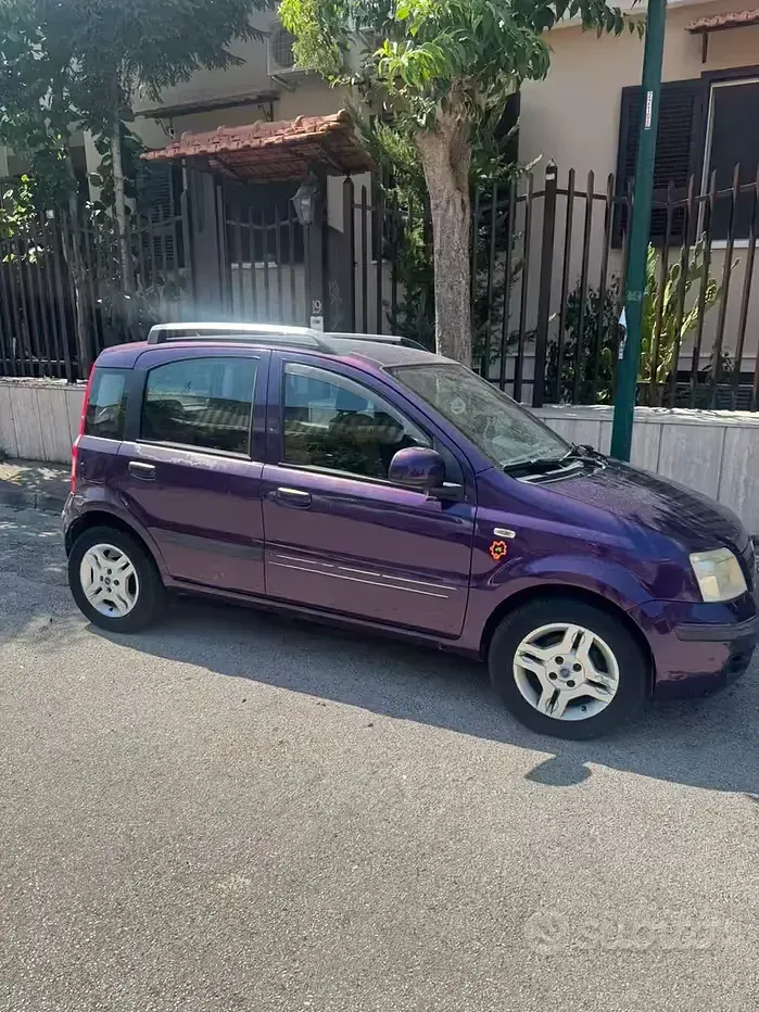 Usata Fiat Panda 60 CV (44 kW) 2009 Viola Utilitaria
