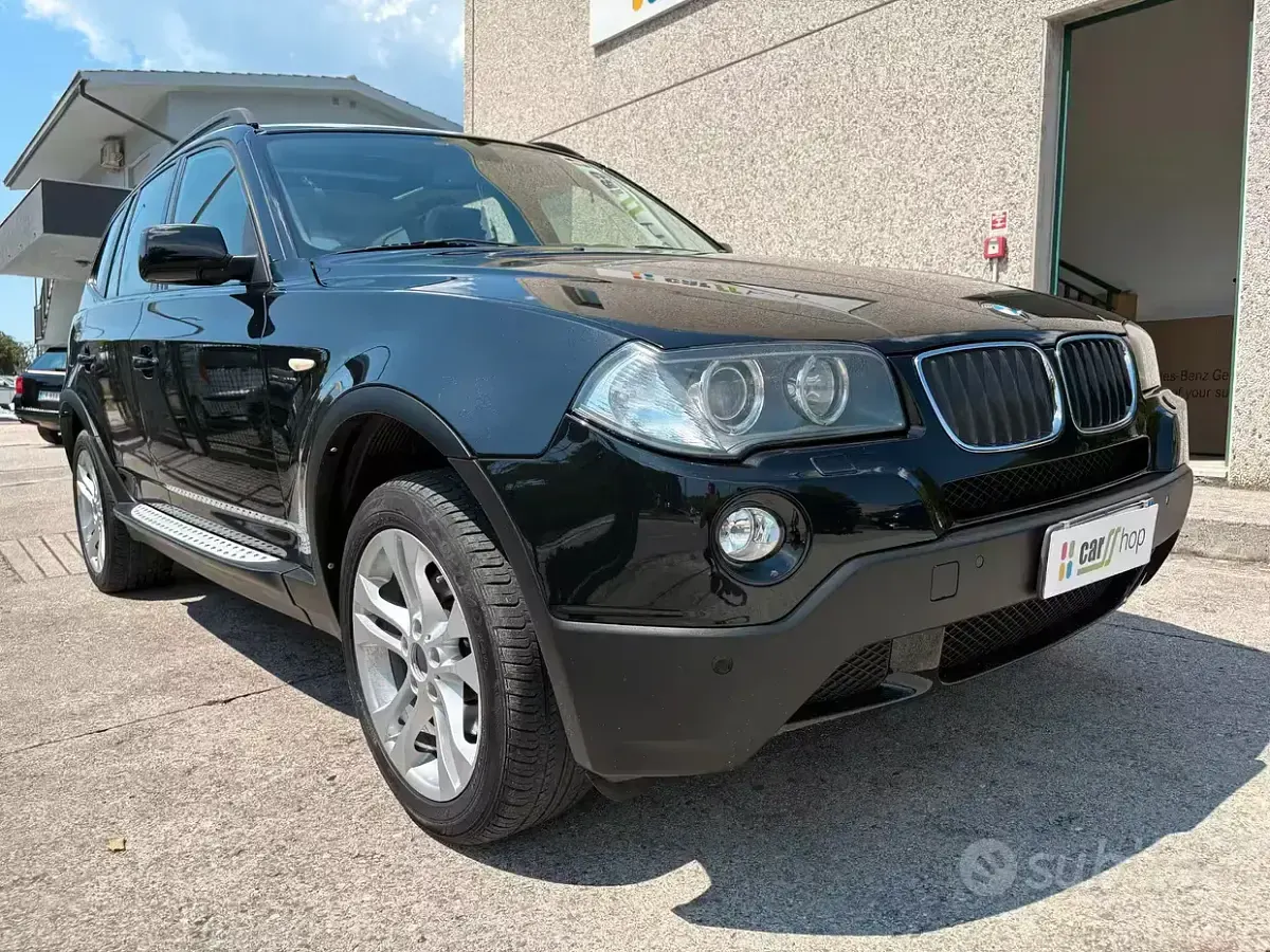 Usata BMW X3 177 CV (130 kW) 2009 Nero SUV