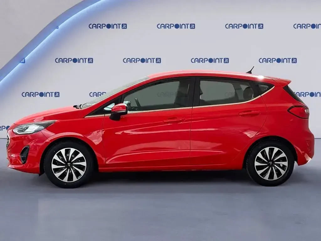 Usata Ford Fiesta Titanium 125 CV (91 kW) 2022 Rosso Utilitaria