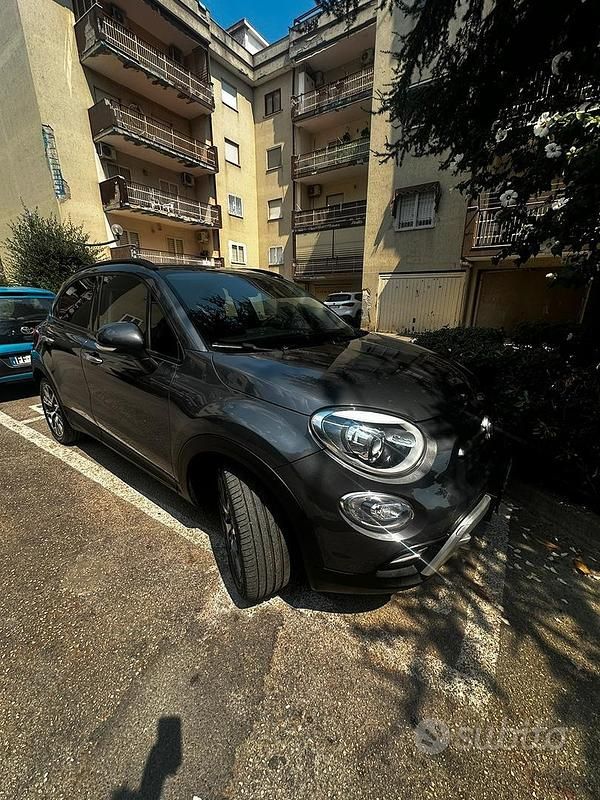 Usata Fiat 500X Cross 140 CV (102 kW) 2018 Grigio SUV