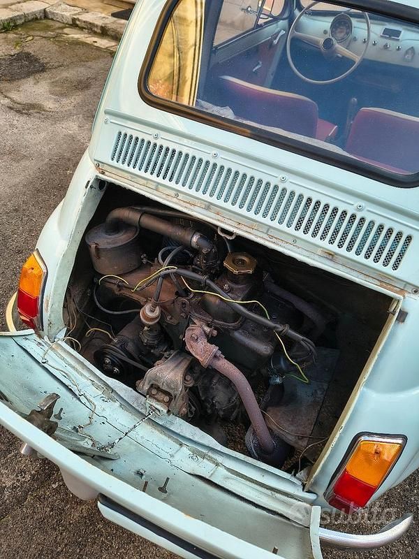 Usata Fiat 500 1960 Bianco Utilitaria