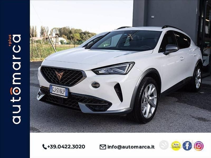 Usata Cupra Formentor 150 CV (110 kW) 2022 Bianco pastello SUV