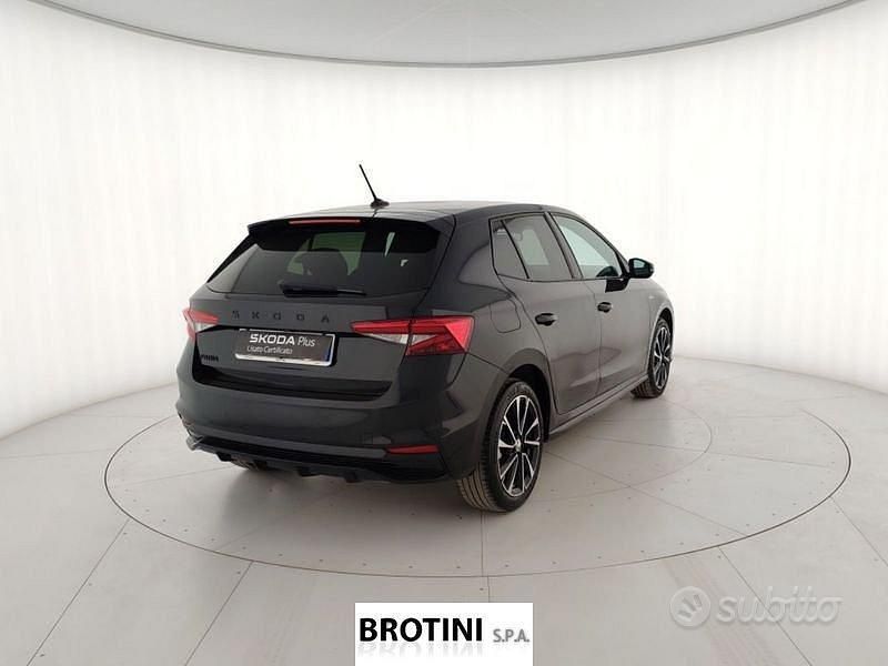 Begagnad Skoda Fabia Monte Carlo 116 HK (85 kW) 2024 Svart Halvkombi