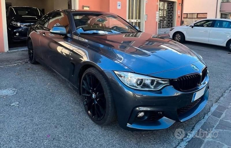 Usata BMW 420 Coupé 190 CV (139 kW) 2015 Grigio Coupé