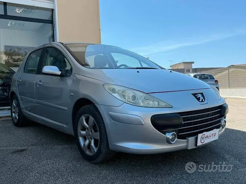 Usata Peugeot 307 90 CV (66 kW) 2007 Grigio Berlina