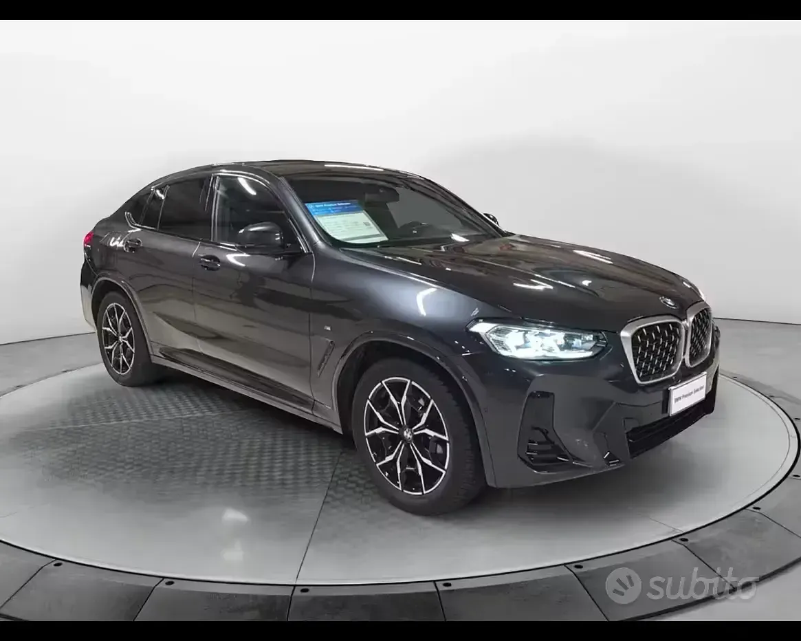 Usata BMW X4 M Sport 190 CV (139 kW) 2022 Grigio SUV
