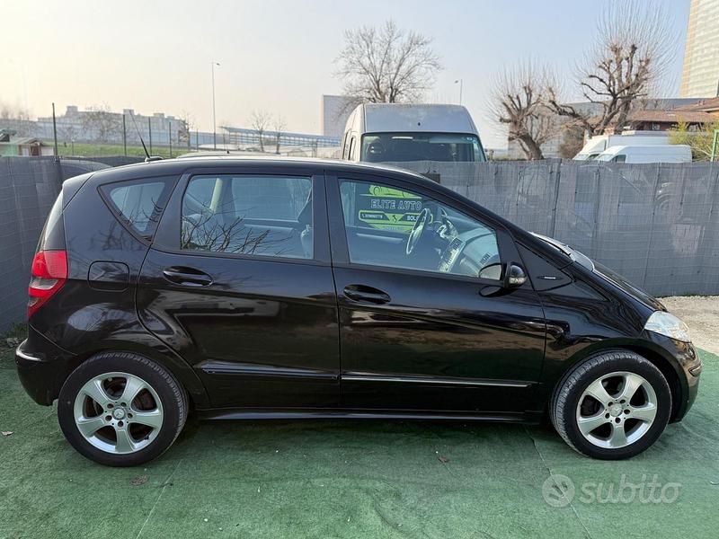 Usata Mercedes A150 Avantgarde 95 CV (69 kW) 2007 Nero Utilitaria