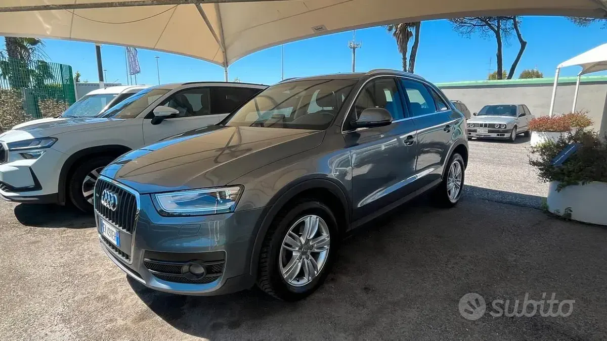 Usata Audi Q3 Advanced 177 CV (130 kW) 2014 Grigio SUV