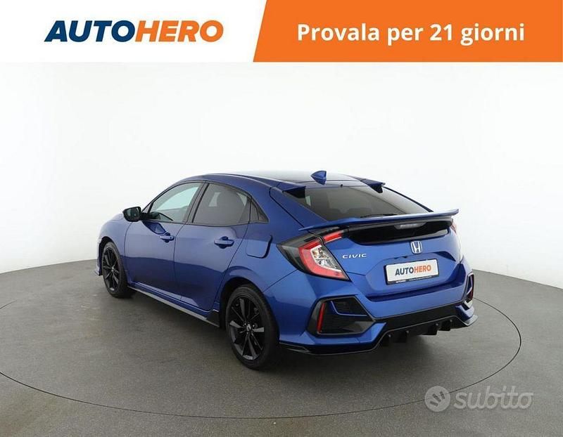 Usata Honda Civic Elegance 126 CV (92 kW) 2021 Blu Berlina