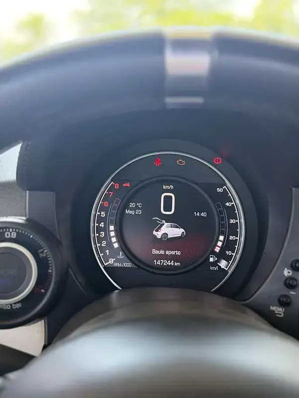 Usata Abarth 595 Pista 159 CV (116 kW) 2017 Nero Berlina