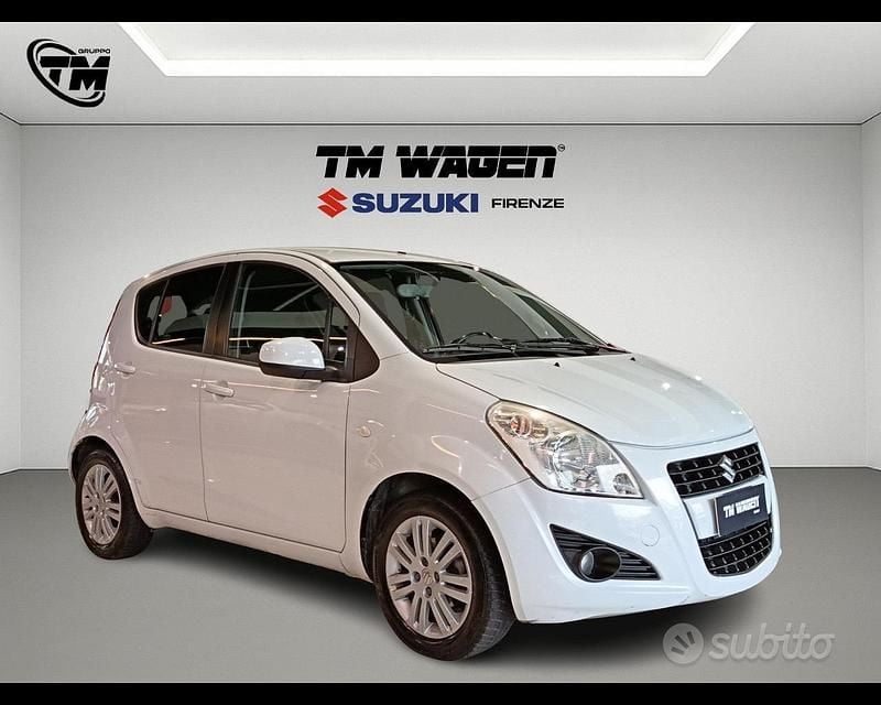 Usata Suzuki Splash GL 68 CV (50 kW) 2012 Bianco Utilitaria