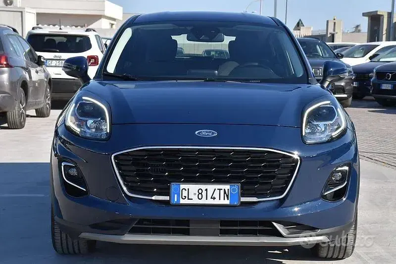 Usata Ford Puma Titanium 125 CV (91 kW) 2022 Blu/azzurro SUV