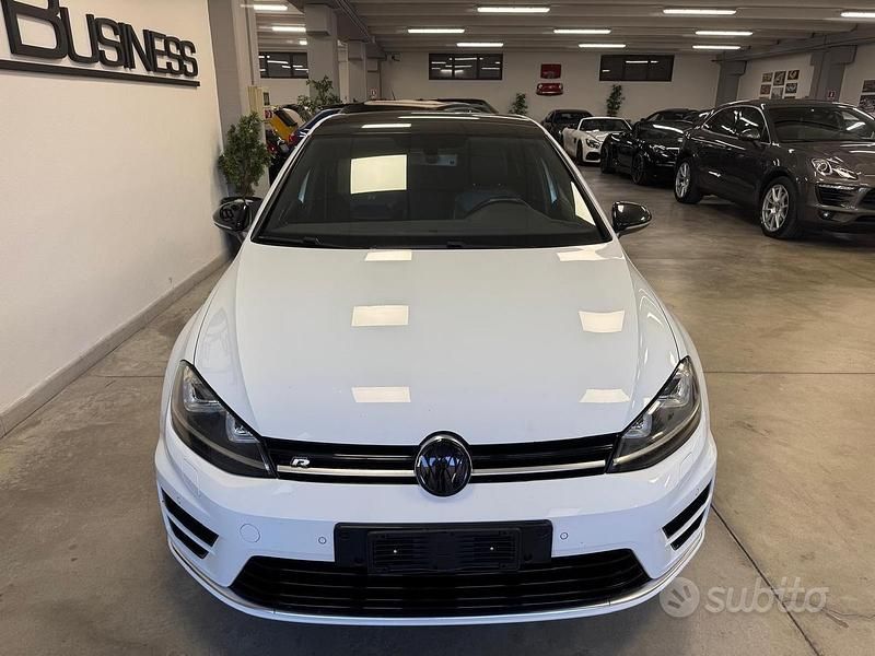 Usata VW Golf VII R 301 CV (221 kW) 2015 Bianco Berlina