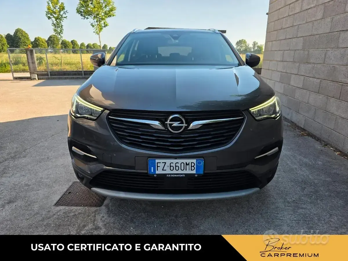 Usata Opel Grandland X Ultimate 131 CV (96 kW) 2020 Grigio SUV