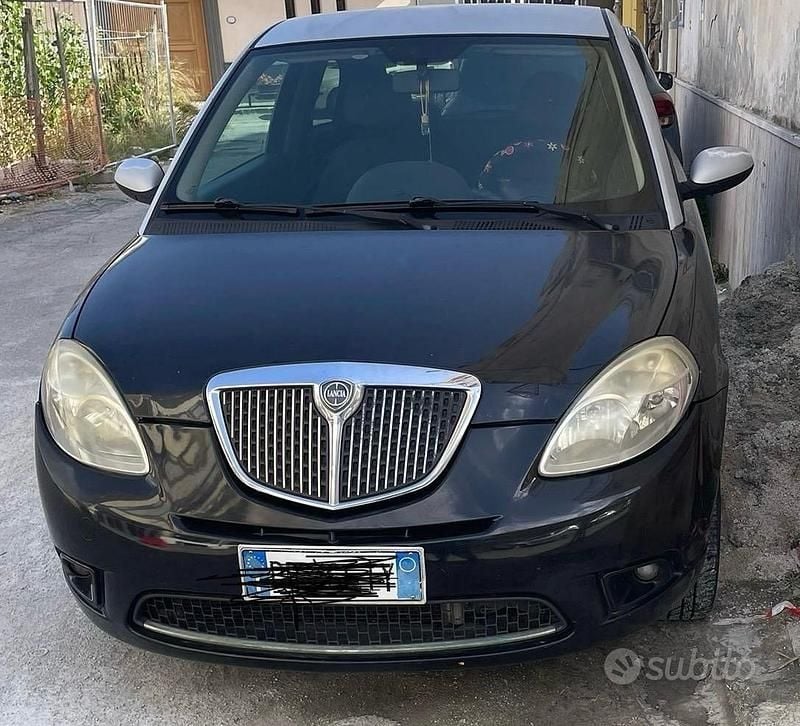 Usata Lancia Ypsilon 2008 Nero Utilitaria