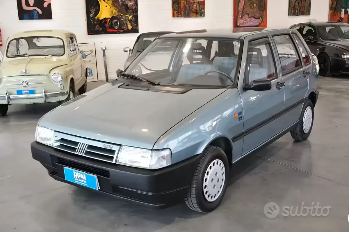 Usata Fiat Uno S 56 CV (41 kW) 1990 Grigio Utilitaria