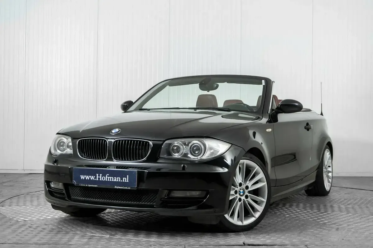 Usata BMW 120 Cabriolet 170 CV (125 kW) 2008 Nero Cabrio