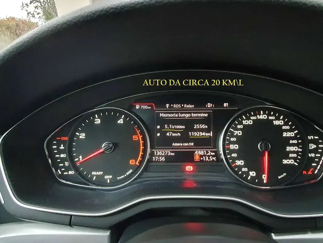Usata Audi A4 Business 150 CV (110 kW) 2017 Argento Station wagon