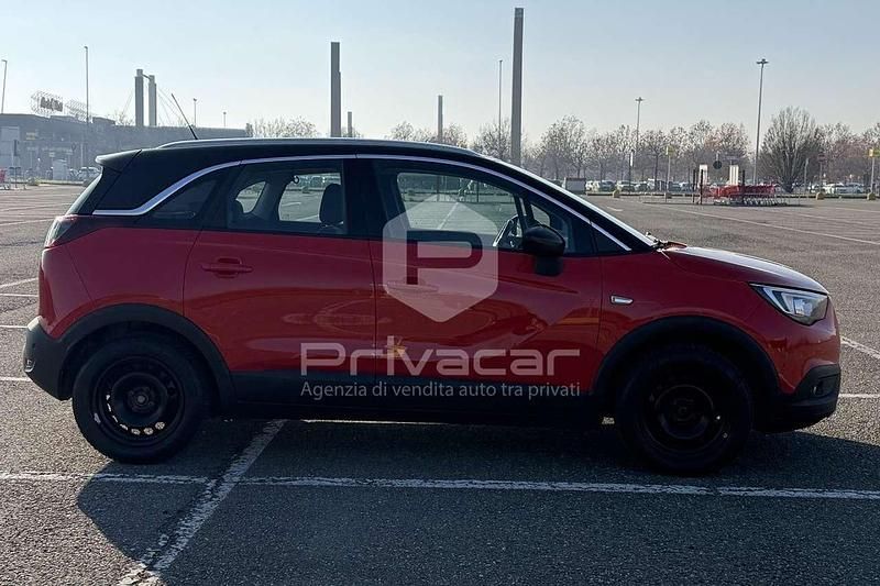 Usata Opel Crossland X 120 CV (88 kW) 2019 Rosso SUV