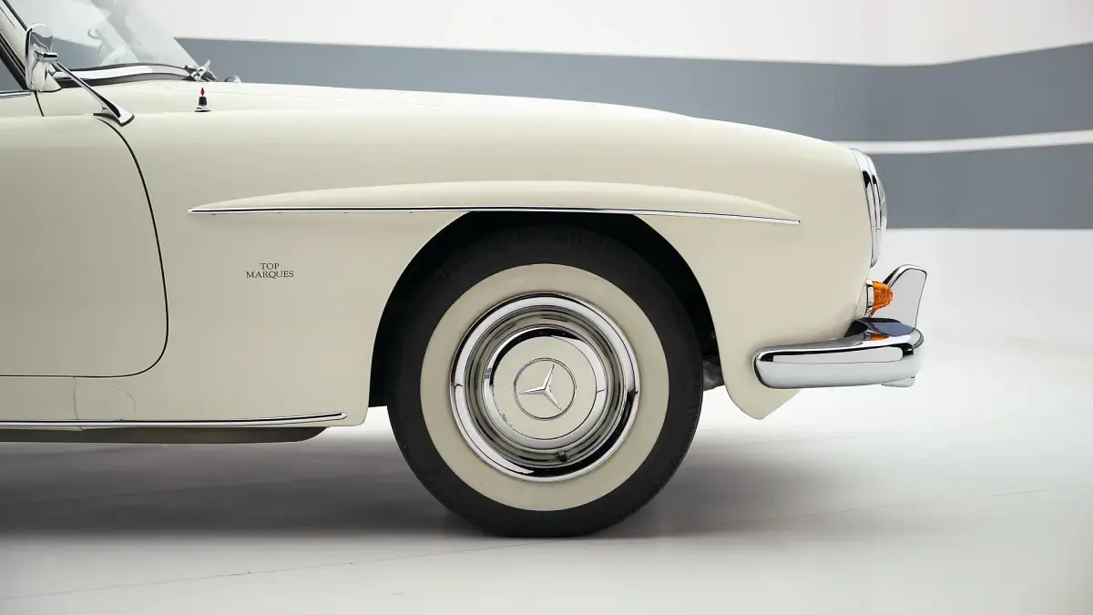 Usata Mercedes 190 104 CV (76 kW) 1958 Bianco