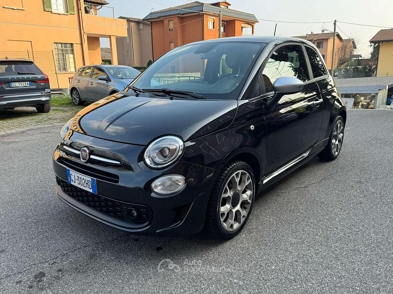 Usata Fiat 500 Sport 69 CV (50 kW) 2020 Nero Utilitaria