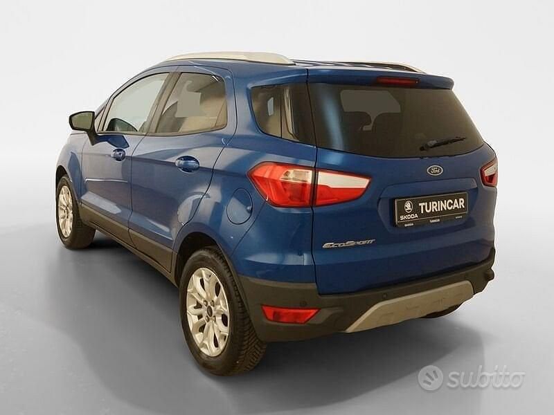 Usata Ford Ecosport Titanium 95 CV (69 kW) 2017 Blu/azzurro SUV
