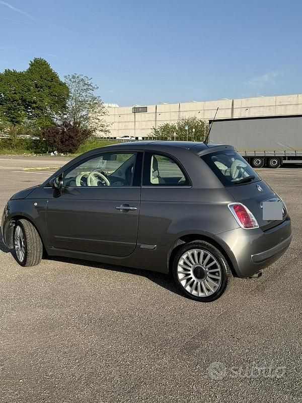 Usata Fiat 500 Lounge 69 CV (50 kW) 2011 Cabrio