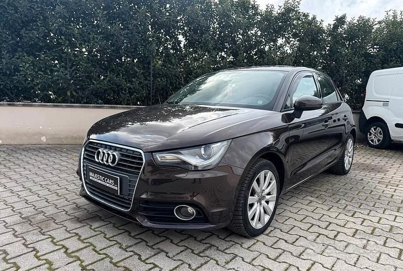 Usata Audi A1 S-Line 89 CV (65 kW) 2014 Marrone Utilitaria