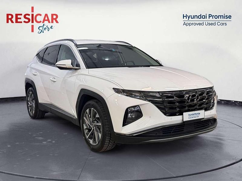 Usata Hyundai Tucson 136 CV (100 kW) 2023 Bianco metallizzato SUV