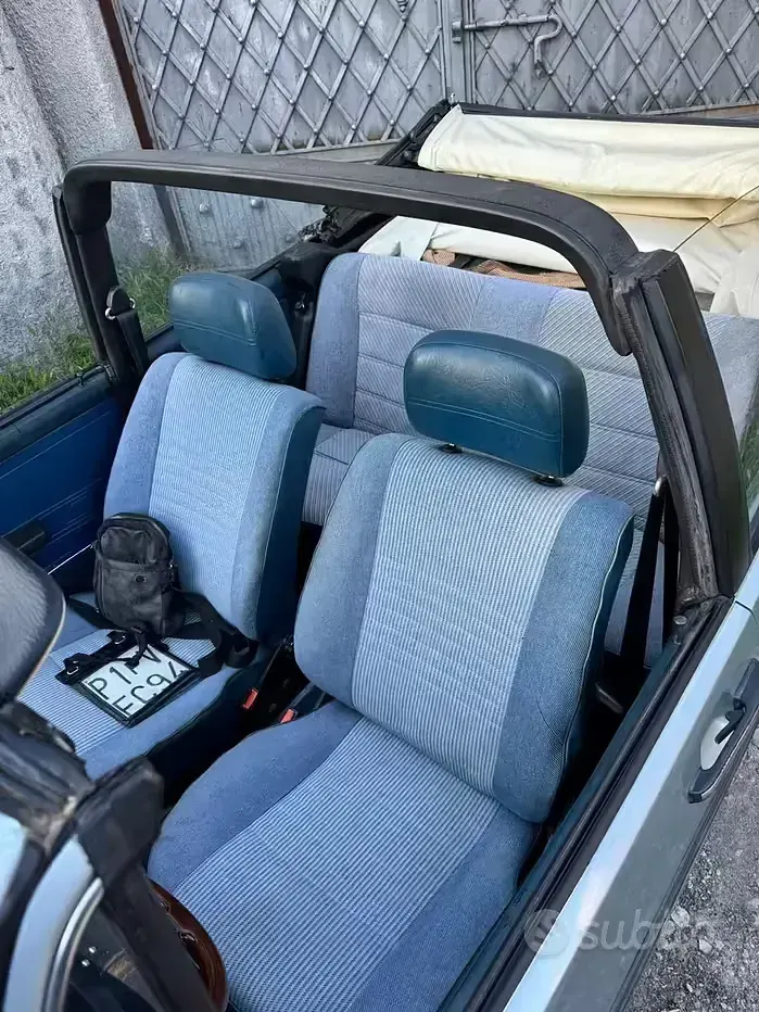 Usata VW Golf Cabriolet 50 CV (36 kW) 1982 Grigio Cabrio