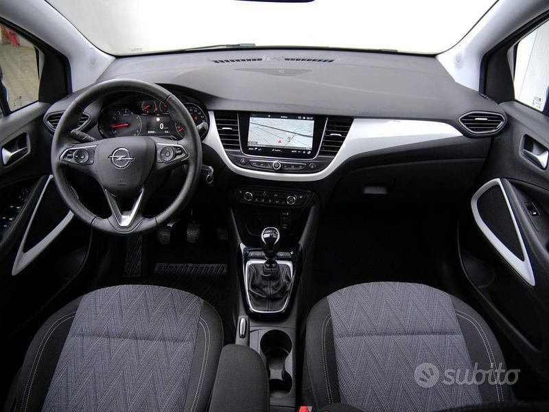 Usata Opel Crossland X Edition 131 CV (96 kW) 2020 Bianco SUV