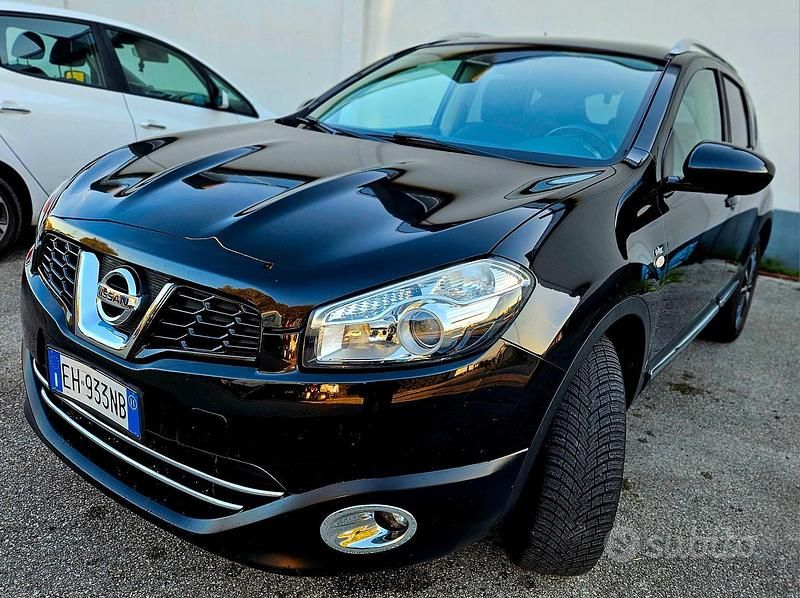 Usata Nissan Qashqai N-TEC 110 CV (80 kW) 2010 Nero SUV