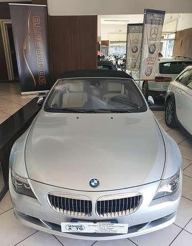 Argento Usata 2008 BMW 650 Cabriolet M Sport Cabrio | 24.500 € - Immagine 1/4