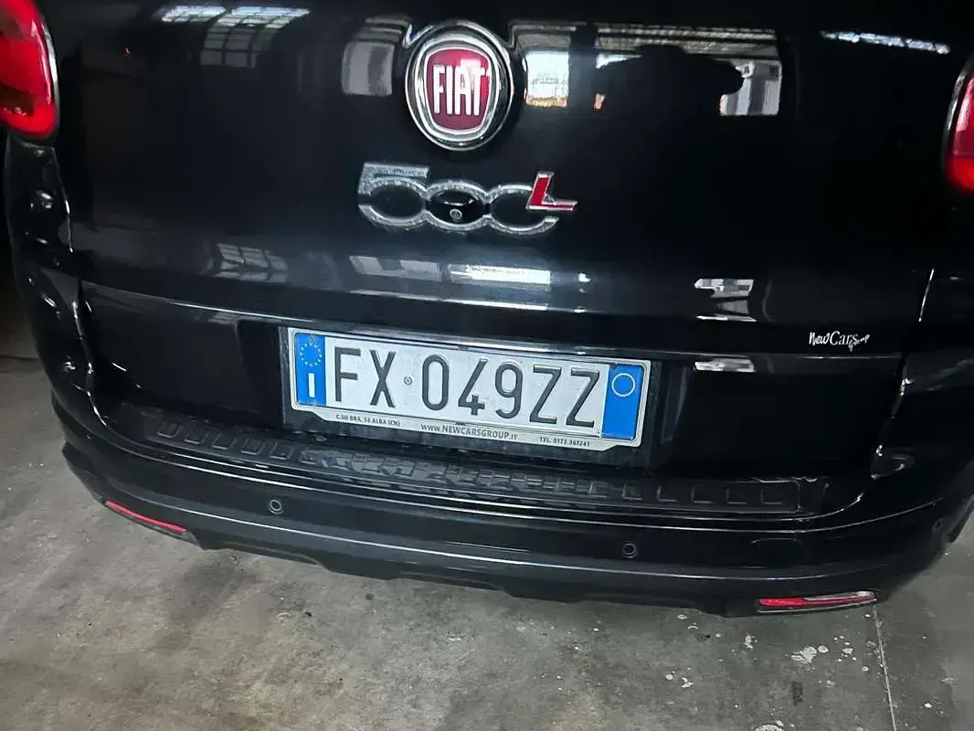 Usata Fiat 500L Cross 95 CV (69 kW) 2019 Nero Monovolume