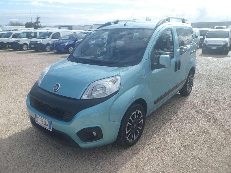 Usata Fiat Qubo Trekking 80 CV (58 kW) 2017 Verde Monovolume
