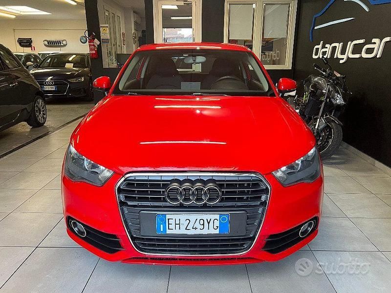 Usata Audi A1 Ambition 122 CV (89 kW) 2011 Rosso Utilitaria