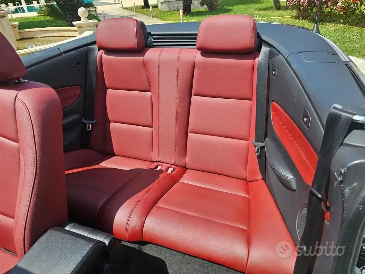 Usata BMW 118 Cabriolet 143 CV (105 kW) 2008 Nero Cabrio