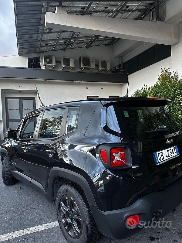Usata Jeep Renegade Longitude 120 CV (88 kW) 2020 Nero SUV