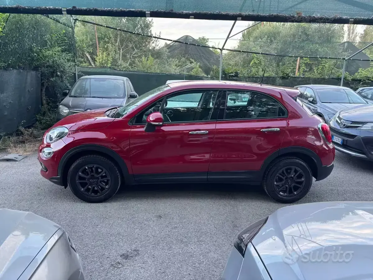 Usata Fiat 500X 95 CV (69 kW) 2016 Rosso SUV