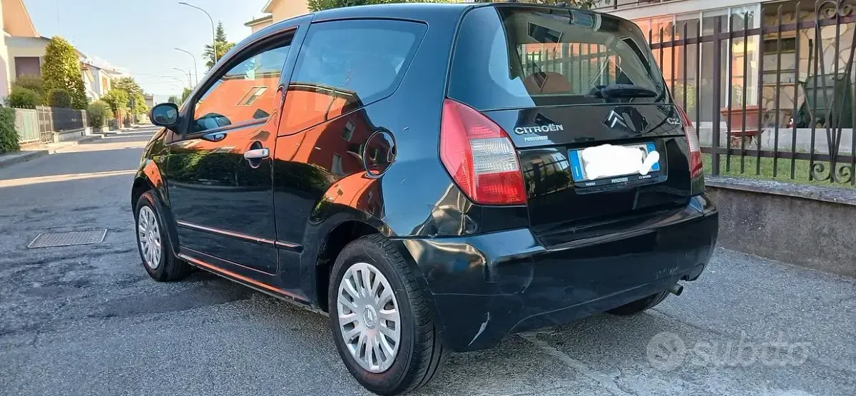 Usata Citroën C2 60 CV (44 kW) 2005 Nero Utilitaria
